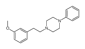 1-[2-(3-methoxyphenyl)ethyl]-4-phenylpiperazine Structure