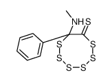 8-(methylamino)-8-phenylhexathiocane-7-thione结构式