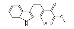 methyl 2-(1-oxo-2,3,4,9-tetrahydro-1H-carbazol-2-yl)oxoacetate结构式