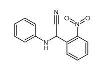 2-(2-nitrophenyl)-2-phenylaminoacetonitrile结构式