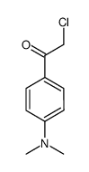 2-chloro-1-[4-(dimethylamino)phenyl]ethanone Structure