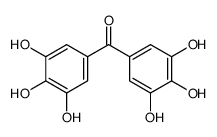bis(3,4,5-trihydroxyphenyl)methanone Structure