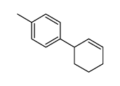 1-cyclohex-2-en-1-yl-4-methylbenzene Structure