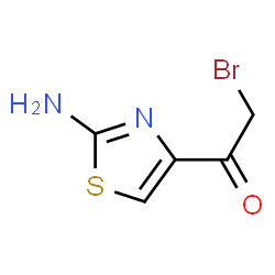 Ethanone, 1-(2-amino-4-thiazolyl)-2-bromo- (9CI)结构式