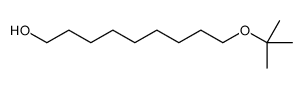 9-[(2-methylpropan-2-yl)oxy]nonan-1-ol结构式