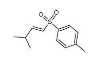 trans-3-methyl-1-(p-toluenesulfonyl)-1-butene Structure