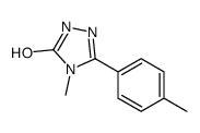 4-methyl-3-(4-methylphenyl)-1H-1,2,4-triazol-5-one Structure