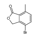 4-Bromo-7-methyl-2-benzofuran-1(3H)-one Structure