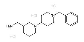 [(1'-Benzyl-1,4'-bipiperidin-3-yl)methyl]amine trihydrochloride Structure