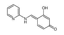 3-hydroxy-4-[(pyridin-2-ylamino)methylidene]cyclohexa-2,5-dien-1-one Structure