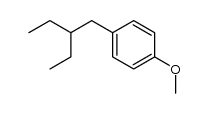 4-(2-ethyl-butyl)-anisole Structure