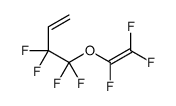 3,3,4,4-tetrafluoro-4-(1,2,2-trifluoroethenoxy)but-1-ene结构式