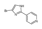 4-(4-bromo-1H-imidazol-2-yl)pyridine Structure