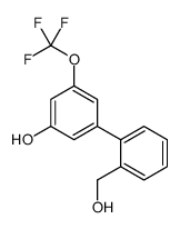 3-[2-(hydroxymethyl)phenyl]-5-(trifluoromethoxy)phenol Structure