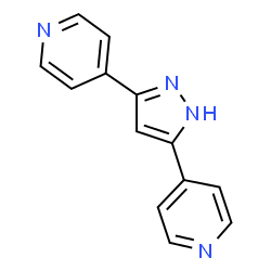 4,4'-(1H-Pyrazole-3,5-diyl)dipyridine structure