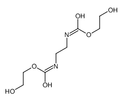 Ethylenebis(carbamic acid 2-hydroxyethyl) ester structure
