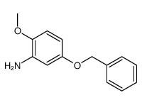 2-methoxy-5-phenylmethoxyaniline结构式