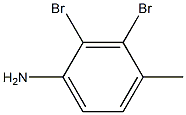 2,3-Dibromo-4-methyl-phenylamine Structure