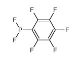 Phosphonous difluoride, (pentafluorophenyl)-结构式