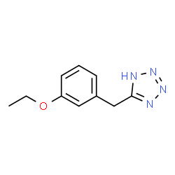 1H-Tetrazole,5-[(3-ethoxyphenyl)methyl]-(9CI) structure