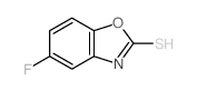 5-Fluorobenzoxazole-2-thiol Structure