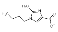 1-N-BUTYL-2-METHYL-4-NITROIMIDAZOLE structure