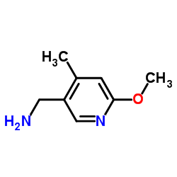C-(6-Methoxy-4-Methyl-pyridin-3-yl)-Methylamine Structure