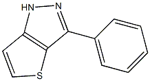 3-phenyl-1H-thieno[3,2-c]pyrazole Structure