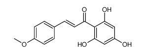 2',4',6'-trihydroxy-4-methoxychalcone Structure