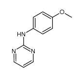 (4-methoxy-phenyl)-pyrimidin-2-yl-amine结构式