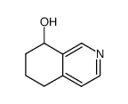 8-Isoquinolinol,5,6,7,8-tetrahydro-(9CI) Structure