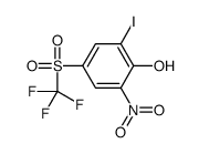 2-iodo-6-nitro-4-(trifluoromethylsulfonyl)phenol图片