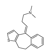 3-(9,10-Dihydro-4H-benzo[4,5]cyclohepta[1,2-b]thiophen-4-ylidene)-N,N-dimethylpropan-1-amine结构式