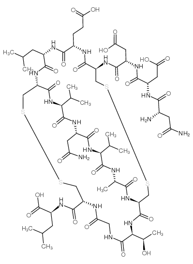 Uroguanylin Topoisomer A (human) trifluoroacetate salt structure
