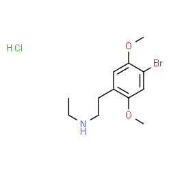 N-ethyl 2C-B (hydrochloride)结构式