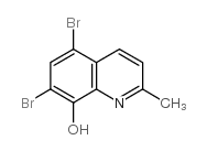 8-Quinolinol,5,7-dibromo-2-methyl- picture