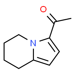 Ethanone, 1-(5,6,7,8-tetrahydro-3-indolizinyl)- (9CI) structure