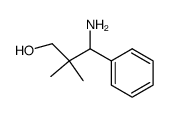 3-氨基-2,2-二甲基-3-苯基丙-1-醇结构式