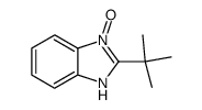 Benzimidazole, 2-tert-butyl-, 3-oxide (8CI)结构式