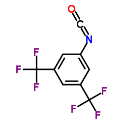 3,5-Bis(trifluoromethyl)-Phenyl isocyanate Structure