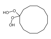 1,1-dihydroperoxycyclododecane Structure