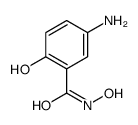 5-amino-N,2-dihydroxybenzamide structure