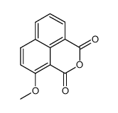 2-methoxy-naphthalene-1,8-dicarboxylic acid-anhydride Structure