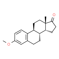 (14β)-3-Methoxyestra-1,3,5(10)-triene-17-one Structure