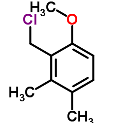 2-(Chloromethyl)-1-methoxy-3,4-dimethylbenzene Structure