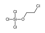 trichloro(2-chloroethoxy)silane结构式