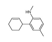 N,5-dimethyl-1',2',3',4'-tetrahydro-[1,1'-biphenyl]-2-amine Structure