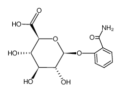 Salicylamide glucuronide Structure