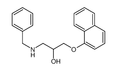 1-(1-Naphtyloxy)-3-(benzylamino)-2-propanol Structure