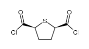 cis-tetrahydro-thiophene-2,5-dicarboxylic acid-dichloride Structure